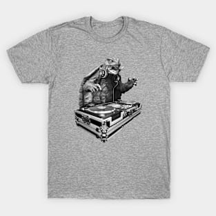 Gamera Hip-Hop DJ Turntables T-Shirt